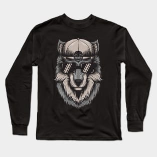 Cool Wolf Long Sleeve T-Shirt